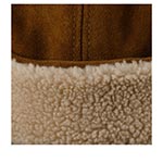 Шапка STETSON арт. 9297302 BOMBER CAP CALF SPLIT (светло-коричневый)