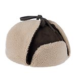 Шапка STETSON арт. 9297302 BOMBER CAP CALF SPLIT (коричневый)