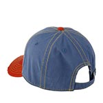 Бейсболка STETSON арт. 7721145 BASEBALL CAP SINCE 1865 VINTAGE DISTRESSED (голубой / оранжевый)