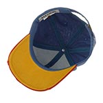 Бейсболка STETSON арт. 7721145 BASEBALL CAP SINCE 1865 VINTAGE DISTRESSED (голубой / оранжевый)
