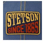 Бейсболка STETSON арт. 7721145 BASEBALL CAP SINCE 1865 VINTAGE DISTRESSED (голубой / оранжевый)