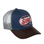 Бейсболка STETSON арт. 7761120 TRUCKER CAP RIDING HOT ROD (синий / коричневый)