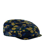 Кепка STETSON арт. 6870809 HATTERAS JACQUARD STETSON X THE FEEBLES (синий / желтый)