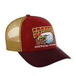 Бейсболка STETSON арт. 7761128 TRUCKER CAP EAGLE HEAD (бордовый / красный)