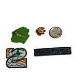 Значок STETSON арт. 9990902 CUSTOMIZATION KIT (серебристый)