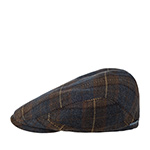 Кепка STETSON арт. 6380325 DRIVER CAP CHECK WOOL/CASHMERE (коричневый / серый)