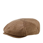 Кепка STETSON арт. 6810404 8-PANEL CAP WOOL MIX (коричневый)