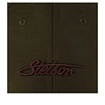 Бейсболка STETSON арт. 7721148 BASEBALL CAP WAXED COTTON WR (оливковый)