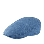 Кепка LIERYS арт. 6213502 KENT HERRINGBONE LINEN (синий)