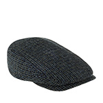 Кепка STETSON арт. 6380210 DRIVER CAP HARRIS TWEED (серый / синий)