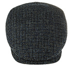Кепка STETSON арт. 6380210 DRIVER CAP HARRIS TWEED (серый / синий)