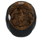 Кепка STETSON арт. 6380210 DRIVER CAP HARRIS TWEED (серый / синий)