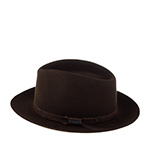 Шляпа STETSON арт. 2198207 FEDORA FURFELT (темно-коричневый)