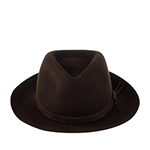 Шляпа STETSON арт. 2198207 FEDORA FURFELT (темно-коричневый)