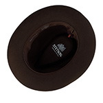 Шляпа STETSON арт. 2198207 FEDORA FURFELT (темно-коричневый)
