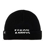 Шапка KANGOL арт. K3526 Sliced peak beanie (черный)