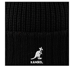 Шапка KANGOL арт. K3663 Merino Wool Rib Beanie (черный)