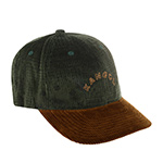Бейсболка KANGOL арт. K5389 Flexfit Cord Baseball Cap (оливковый / коричневый)