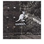 Бейсболка KANGOL арт. K5434 Denim Mashup Baseball (серый / белый)