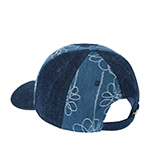 Бейсболка KANGOL арт. K5434 Denim Mashup Baseball (синий / белый)