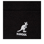 Шапка KANGOL арт. K3793 2-Way Text Beanie (black)