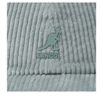 Бейсболка KANGOL арт. K5470 Cozy Cord Earflap Baseball (серый / мятный)