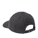 Бейсболка KANGOL арт. K5509 Plaid Earflaps Baseball (темно-серый / синий)