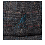 Бейсболка KANGOL арт. K5509 Plaid Earflaps Baseball (темно-серый / синий)