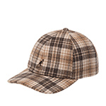 Бейсболка KANGOL арт. K5509 Plaid Earflaps Baseball (коричневый / бежевый)