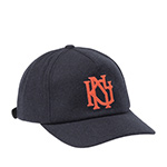 Бейсболка KANGOL арт. K5514 Felt Logo Baseball Cap (черный)