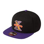 Бейсболка AMERICAN NEEDLE арт. 400A1V-CXG Cuban X-Giants 400 Series MILB (черный / фиолетовый)