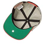 Бейсболка AMERICAN NEEDLE арт. 400A1V-HOS Hollywood Stars 400 Series MILB (серый / красный)