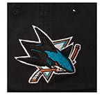 Бейсболка AMERICAN NEEDLE арт. 40742A-SJS San Jose Sharks Blue Line NHL (черный)