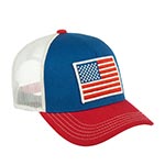 Бейсболка AMERICAN NEEDLE арт. 42960A-USA United States Valin (синий / красный)