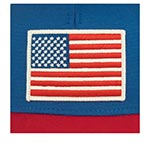 Бейсболка AMERICAN NEEDLE арт. 42960A-USA United States Valin (синий / красный)