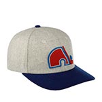 Бейсболка AMERICAN NEEDLE арт. 21005A-QND Quebec Nordiques Archive NHL (белый / синий)