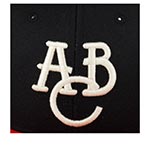 Бейсболка AMERICAN NEEDLE арт. 21006A-ABC Atlanta Black Crackers Archive NL (черный / красный)