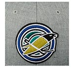 Бейсболка AMERICAN NEEDLE арт. 21006A-OAS Oakland Seals Archive 400 NHL (серый / черный)