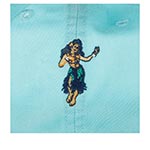 Бейсболка AMERICAN NEEDLE арт. 21015A-HULA Hula Micro Slouch (голубой)