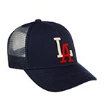 Бейсболка AMERICAN NEEDLE арт. 22018A-LOS Los Angeles Angels Archive Valin MILB (темно-синий)