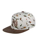 Бейсболка AMERICAN NEEDLE арт. 42547A-NBY New York Black Yankees Headwater NL (коричневый)