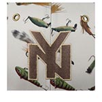 Бейсболка AMERICAN NEEDLE арт. 42547A-NBY New York Black Yankees Headwater NL (коричневый)