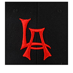Бейсболка AMERICAN NEEDLE арт. SMU678B-LOS Los angeles angels Stadium ML (черный)
