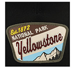 Бейсболка AMERICAN NEEDLE арт. SMU679A-YNP Yellowstone National Park Valin (черный)