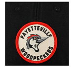 Бейсболка AMERICAN NEEDLE арт. SMU702A-FVW Fayetteville Woodpeckers Hepcat (черный)