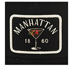 Бейсболка AMERICAN NEEDLE арт. SMU789A-MANHAT Manhattan Valin Archive (черный)