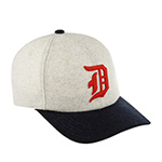 Бейсболка AMERICAN NEEDLE арт. SMU670A-DTW Detroit Wolverines Archive Legend MILB (белый / черный)