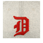 Бейсболка AMERICAN NEEDLE арт. SMU670A-DTW Detroit Wolverines Archive Legend MILB (белый / черный)