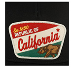 Бейсболка AMERICAN NEEDLE арт. SMU679A-CALI California Valin (черный)