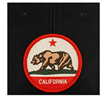 Бейсболка AMERICAN NEEDLE арт. SMU702A-CA California Hepcat (черный)